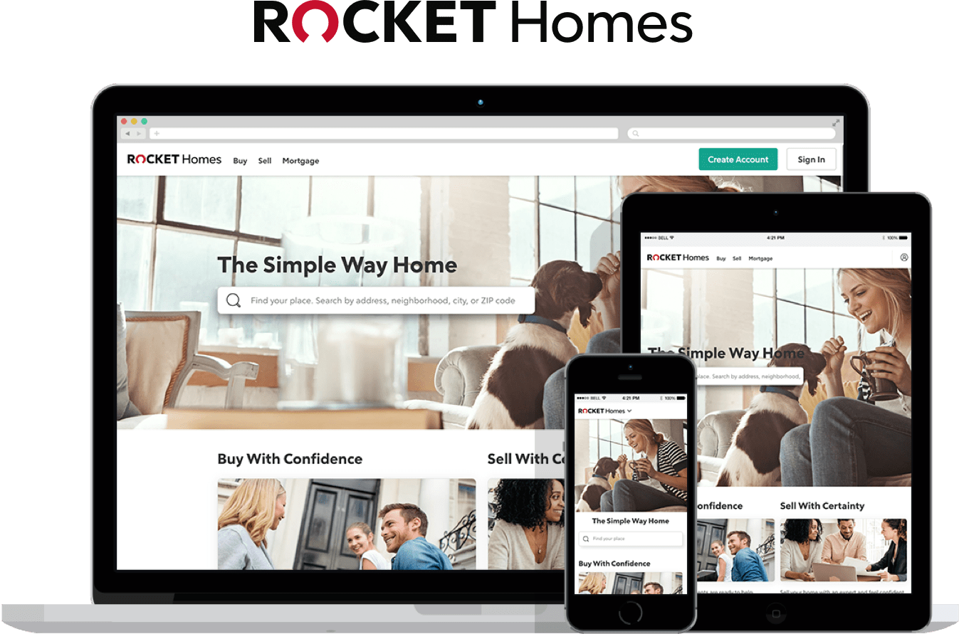 Rocket Homes Website